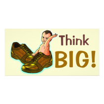 Think BIG! Custom Photo Card