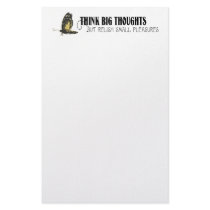Think Big Thoughts stationery