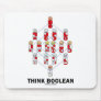 Think Boolean (Hasse Diagram) Mouse Pads