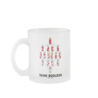 Think Boolean (Hasse Diagram) mug