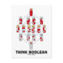 Think Boolean (Hasse Diagram) Post Cards