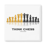 Think Chess (Chess Set) magnets