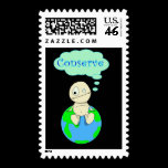 Think...Conserve stamps