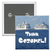 Think Cozumel! Pin