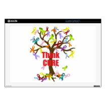 Think CURE (2).png Decals For 17" Laptops