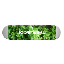"THINK...ECO" Skateboard
