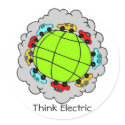Think Electric Sticker