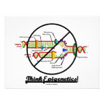 Think Epigenetics! (Cross Out DNA Replication) Personalized Invite