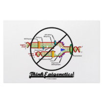 Think Epigenetics! (Cross Out DNA Replication) stationery