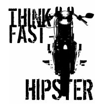 Think fast hipster t-shirts by ckittelson Think fast hipster t-shirts