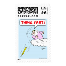 think fast lightning stamps