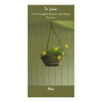 Think Flowers photo cards by livart Think Flowers photo cards