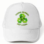 Think Global - Act Local Hats