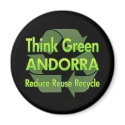 Think Green Andorra magnets
