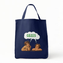 Think Green Angel Tote Bags