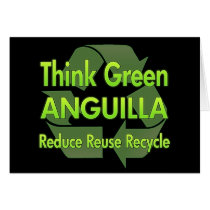 Think Green Anguilla Card