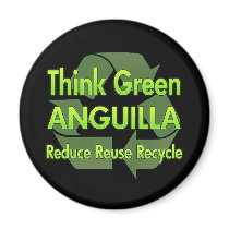 Think Green Anguilla Fridge Magnets