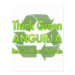 Think Green Anguilla Post Cards
