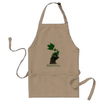 Think Green aprons by Ars_Brevis Think Green aprons