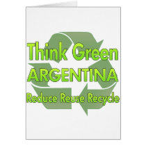 Think Green Argentina cards