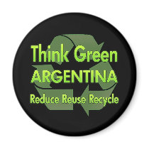 Think Green Argentina magnets