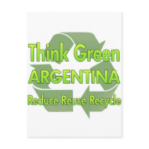Think Green Argentina postcards