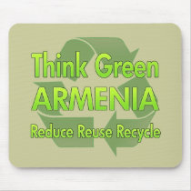 Think Green Armenia Mouse Pad