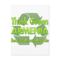 Think Green Armenia Postcards