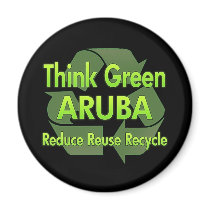 Think Green Aruba magnets