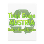 Think Green Austria Post Cards