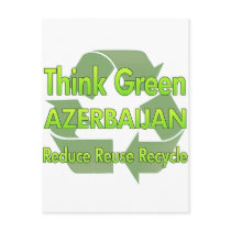 Think Green Azerbaijan postcards by FlagStore Think Green Azerbaijan postcards