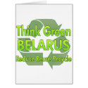 Think Green Belarus cards