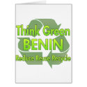 Think Green Benin cards