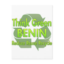 Think Green Benin postcards