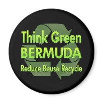 Think Green Bermuda magnets
