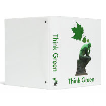 Think Green binders by Ars_Brevis Think Green binders