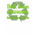 Think Green Botswana t-shirts