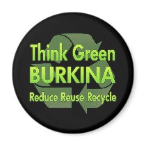 Think Green Burkina magnets