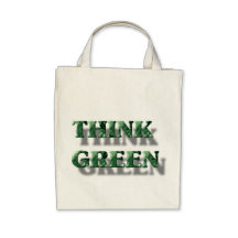 Think Green Canvas Bag