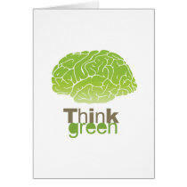 THINK GREEN GREETING CARDS