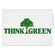 Think Green Card