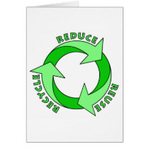 THINK GREEN cards by APOLITICAL_BITCH THINK GREEN cards