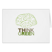 THINK GREEN - CARD