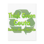 Think Green Ceuta Post Cards