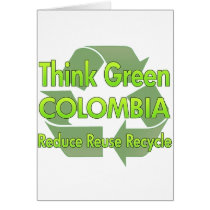 Think Green Colombia cards