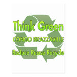Think Green Congo Brazzaville Postcards