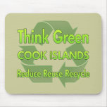 Think Green Cook Islands Mouse Mat