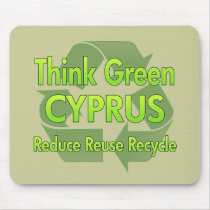 Think Green Cyprus mousepads