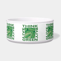 Think Green Dog Food Bowl