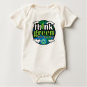 Think Green Earth t-shirts by fightcancertees Think Green Earth t-shirts